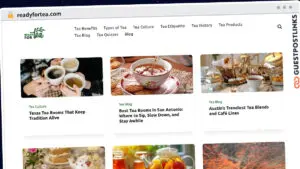 Publish Guest Post on readyfortea.com