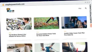 Publish Guest Post on shopforpowertools.com