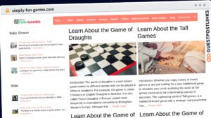 Publish Guest Post on simply-fun-games.com