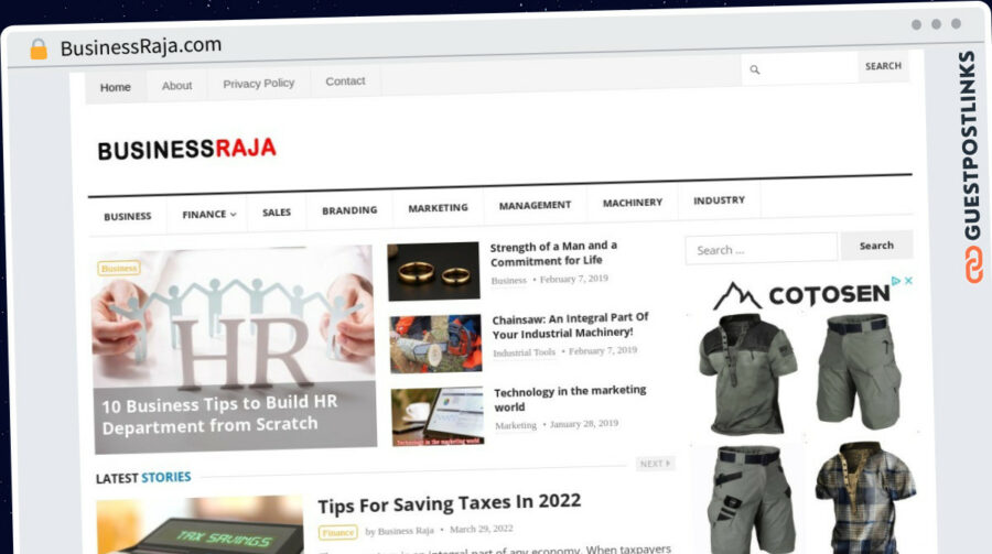 Publish Guest Post on BusinessRaja.com