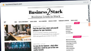 Publish Guest Post on business2stack.com