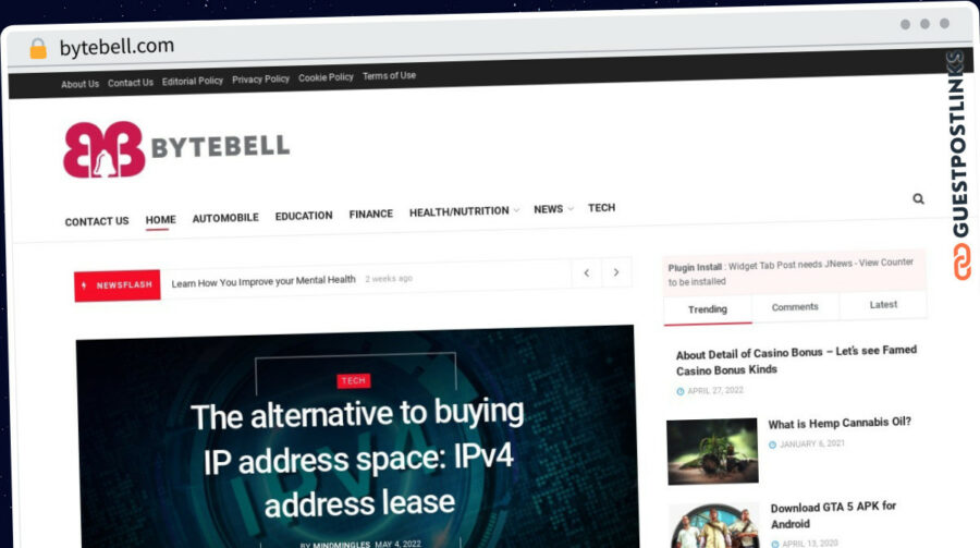 Publish Guest Post on bytebell.com