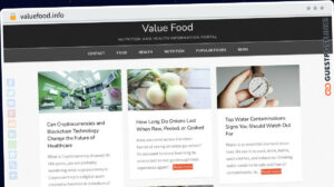Publish Guest Post on valuefood.info