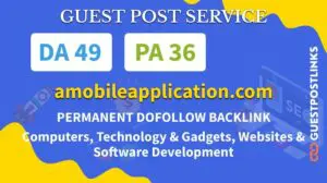 Buy Guest Post on amobileapplication.com