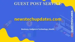Buy Guest Post on newstechupdates.com
