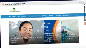Publish Guest Post on blog.smarthealthshop.com