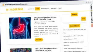 Publish Guest Post on bouldersportsmedicine.org