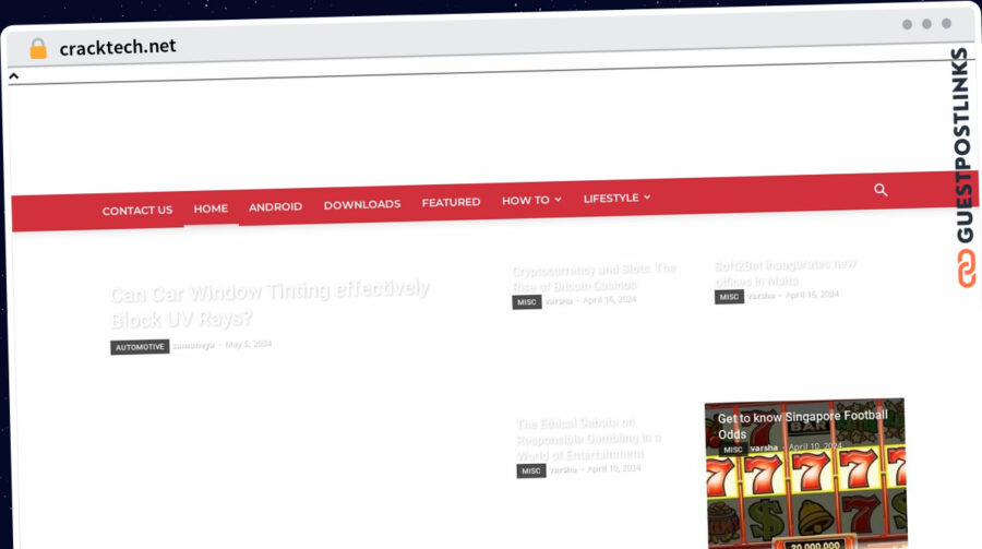 Publish Guest Post on cracktech.net