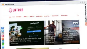 Publish Guest Post on entreb.com