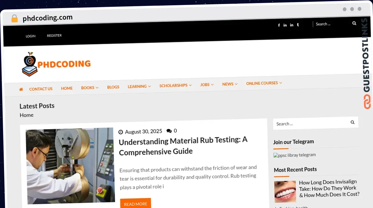 Publish Guest Post on phdcoding.com
