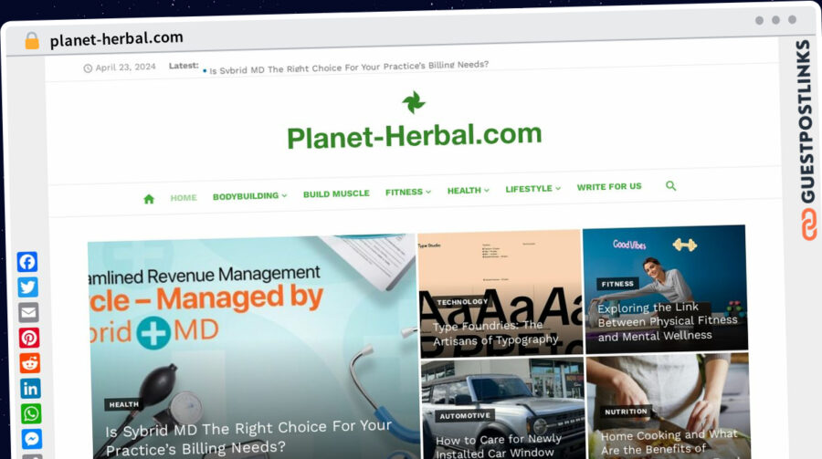 Publish Guest Post on planet-herbal.com