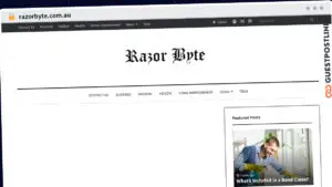 Publish Guest Post on razorbyte.com.au