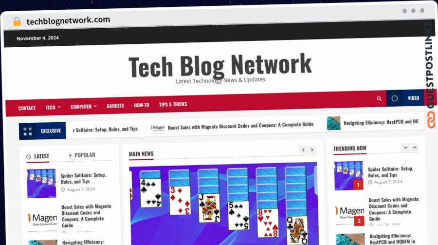 Publish Guest Post on techblognetwork.com