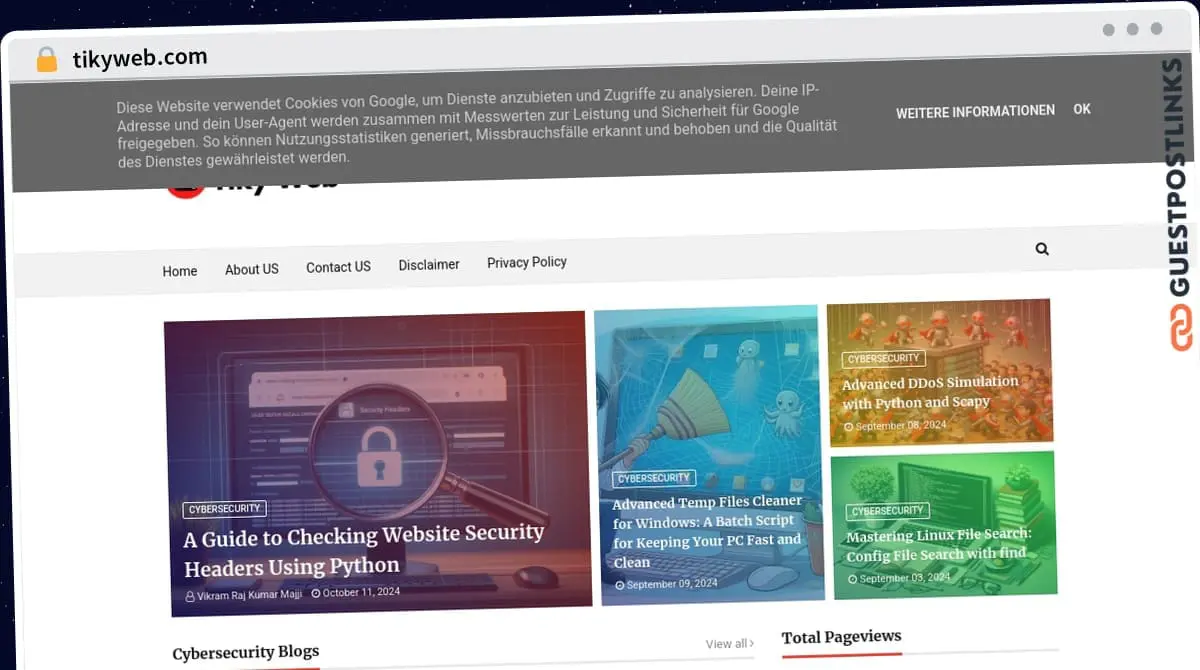 Publish Guest Post on tikyweb.com