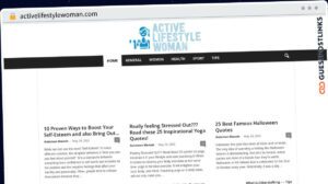 Publish Guest Post on activelifestylewoman.com