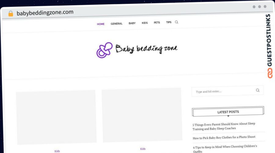 Publish Guest Post on babybeddingzone.com