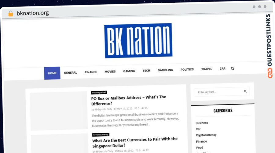 Publish Guest Post on bknation.org