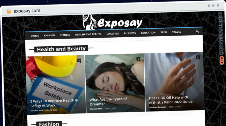 Publish Guest Post on exposay.com