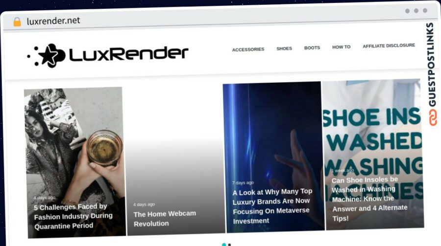 Publish Guest Post on luxrender.net