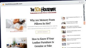 Publish Guest Post on the50shousewife.com