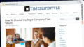 Publish Guest Post on timeslifestyle.net