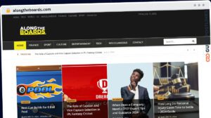 Publish Guest Post on alongtheboards.com
