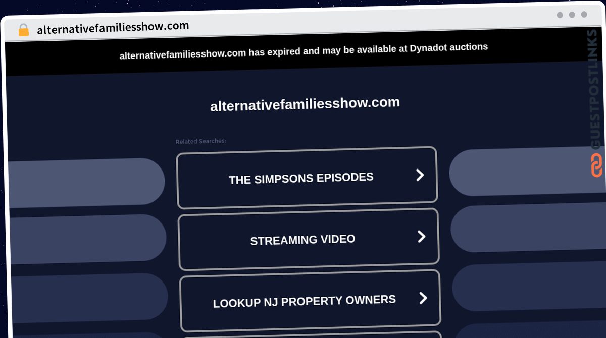 Publish Guest Post on alternativefamiliesshow.com