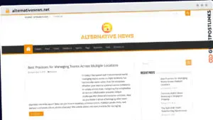Publish Guest Post on alternativenews.net