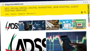 Publish Guest Post on blog.orizorsoftech.com