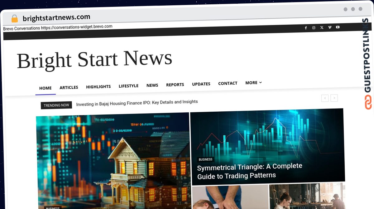 Publish Guest Post on brightstartnews.com