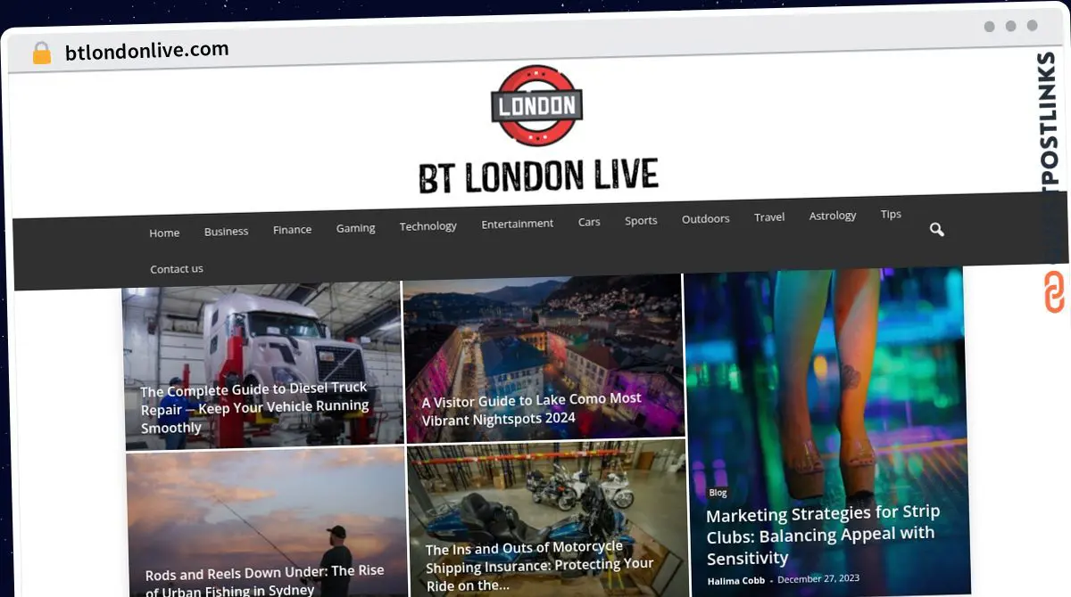 Publish Guest Post on btlondonlive.com