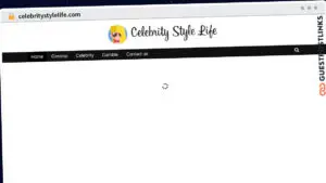 Publish Guest Post on celebritystylelife.com