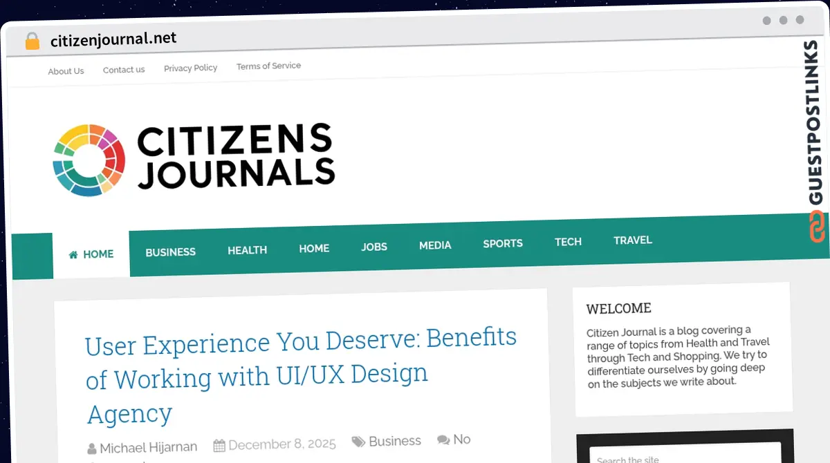 Publish Guest Post on citizenjournal.net