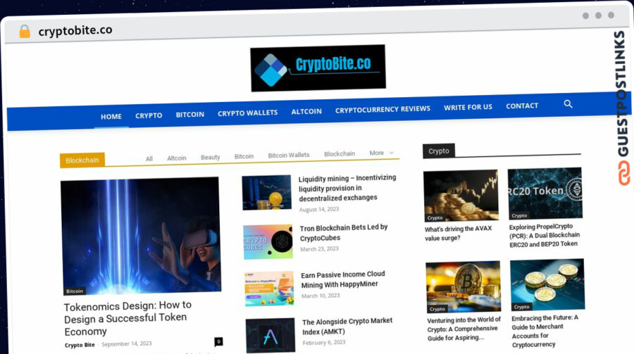 Publish Guest Post on cryptobite.co