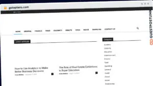 Publish Guest Post on gotoptens.com