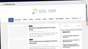 Publish Guest Post on healcure.org