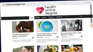 Publish Guest Post on healthonlinedegree.com