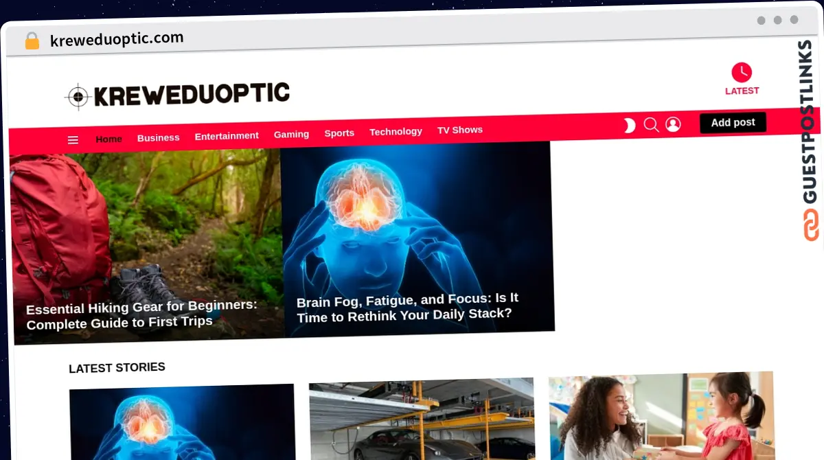 Publish Guest Post on kreweduoptic.com