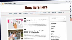 Publish Guest Post on liarsliarsliars.com