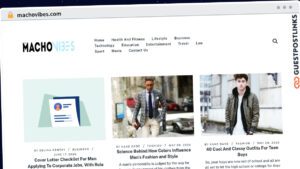 Publish Guest Post on machovibes.com