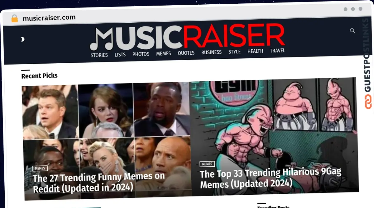 Publish Guest Post on musicraiser.com