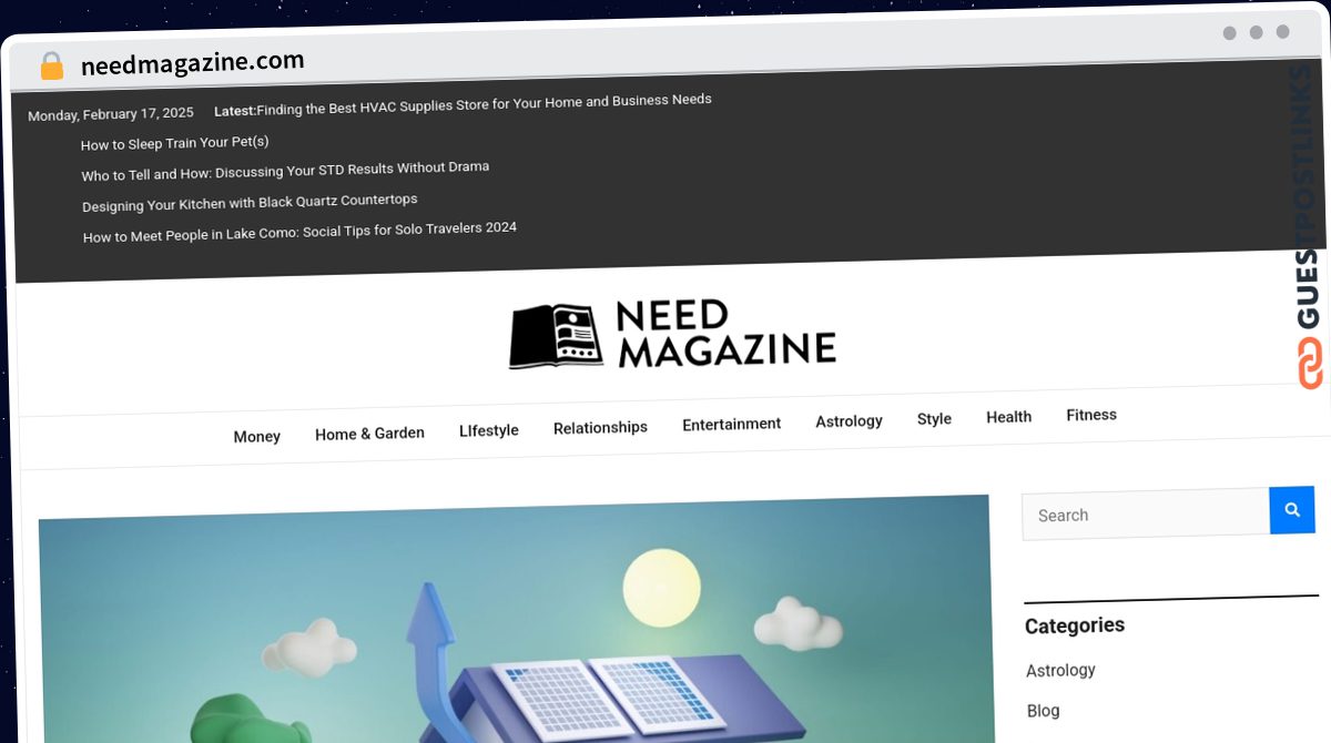 Publish Guest Post on needmagazine.com