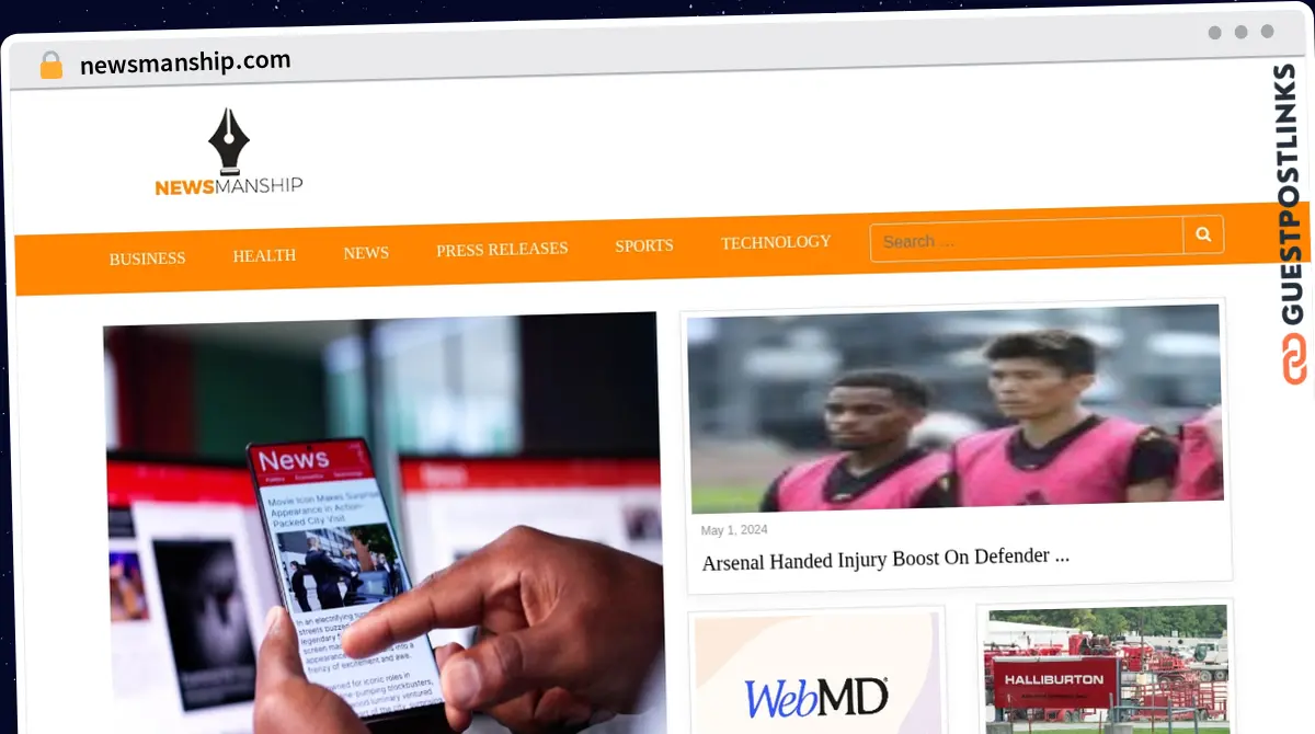 Publish Guest Post on newsmanship.com