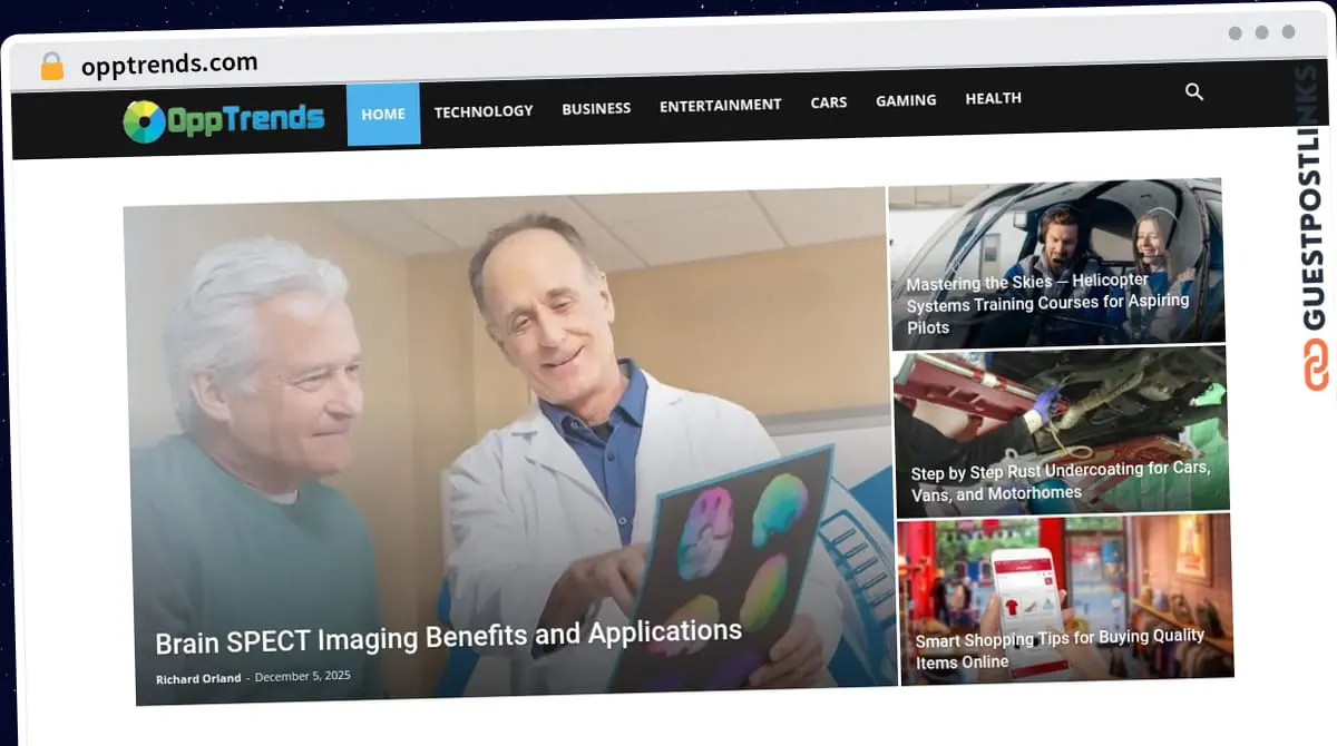 Publish Guest Post on opptrends.com