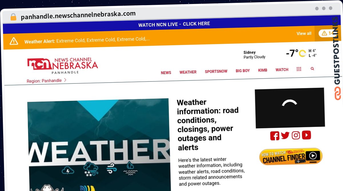 Publish Guest Post on panhandle.newschannelnebraska.com