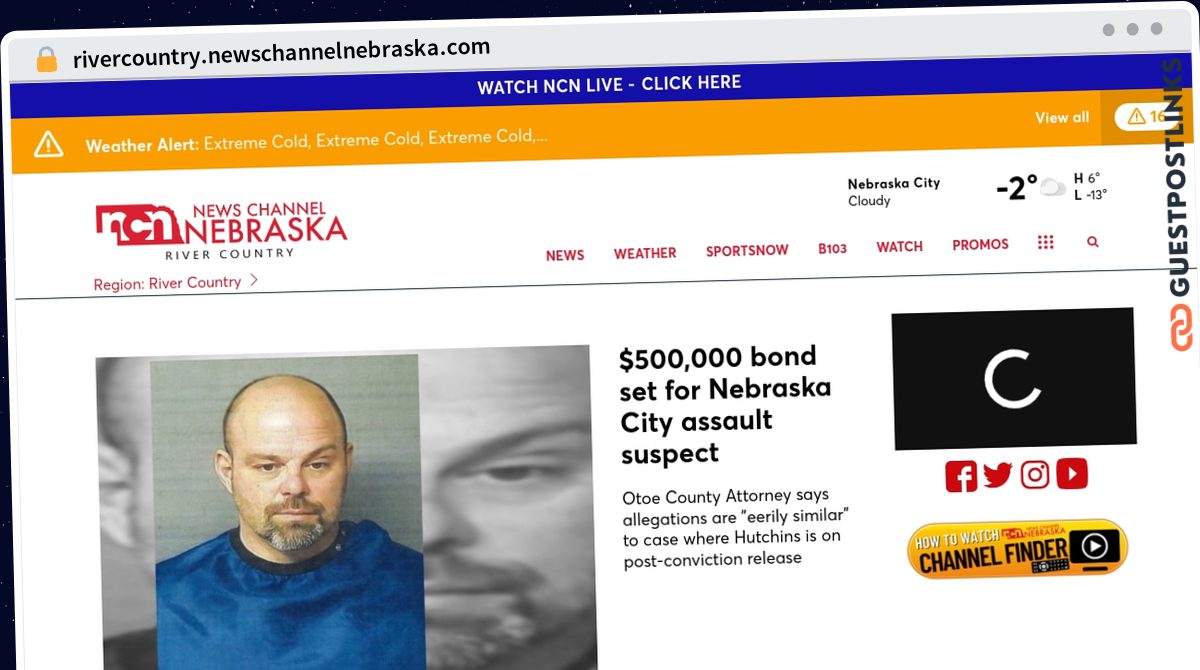 Publish Guest Post on rivercountry.newschannelnebraska.com