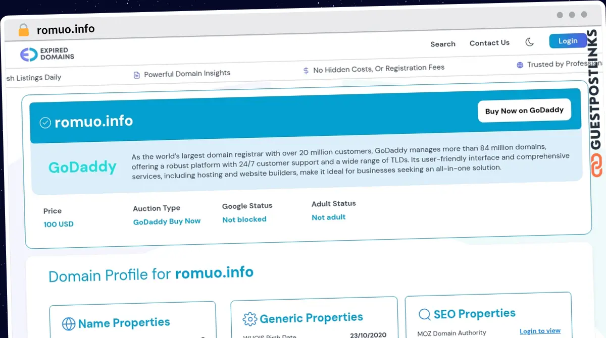 Publish Guest Post on romuo.info