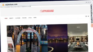 Publish Guest Post on stylecluse.com