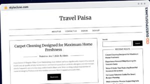 Publish Guest Post on stylecluse.com