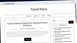 Publish Guest Post on stylecluse.com